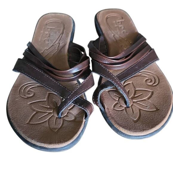 BOC by Born Concepts Women's Size 7 Brown Strappy Sandals - Picture 2 of 5